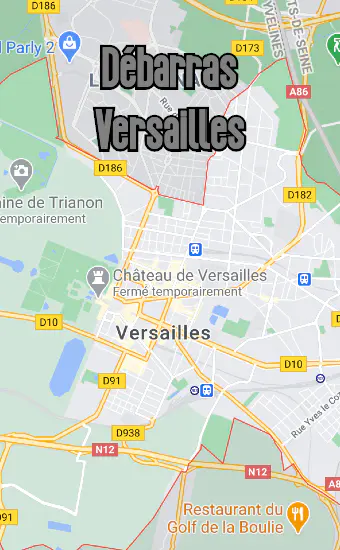 Intervention de débarras - Débarras à Versailles 78000